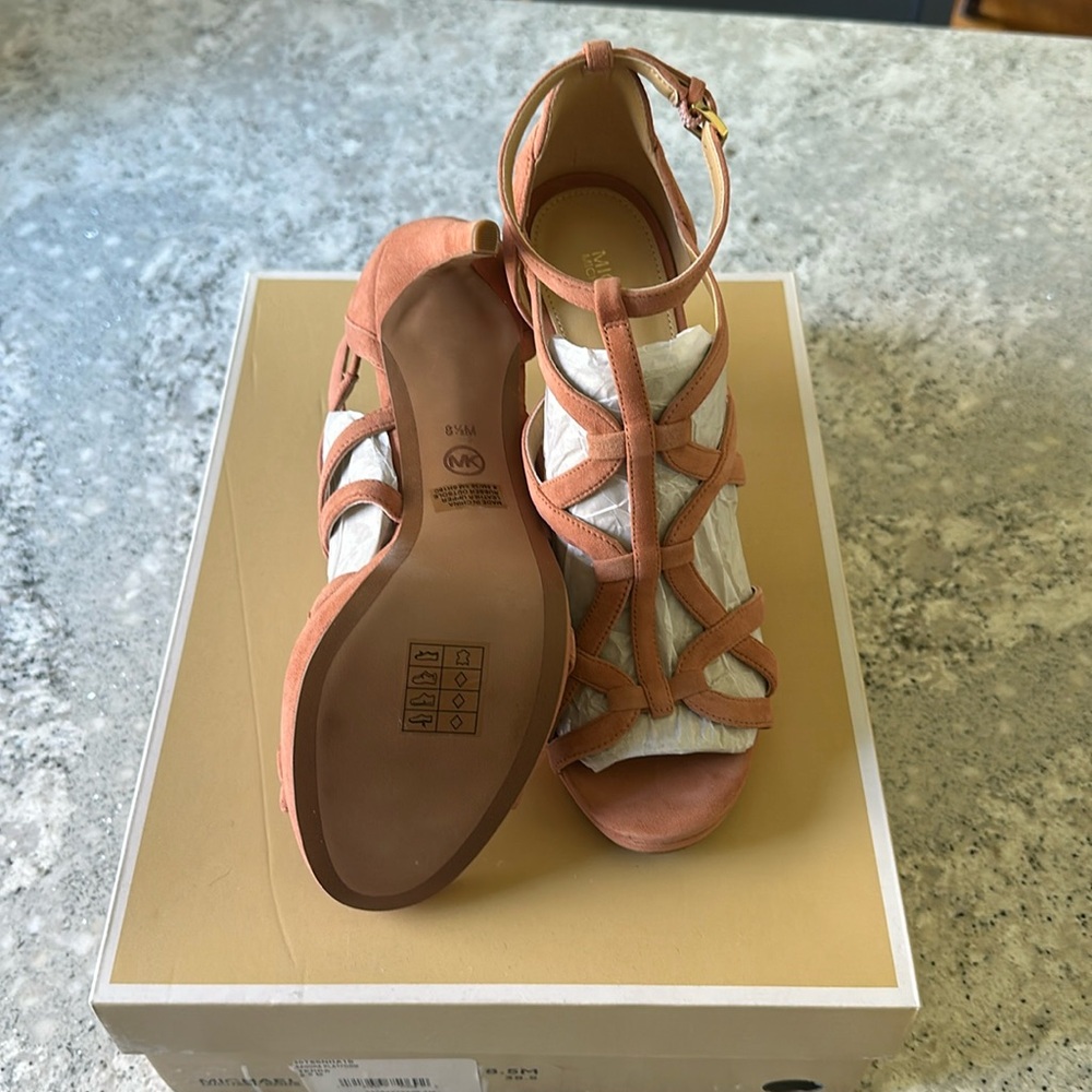 Michael Kors Sandra heeled sandals